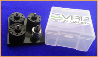 VRP Pistons XV4 Pro Pack for 1/8th (22h/20H & 5x1.5 set)  HotBodies, HongNor and Infinity Coast 2 Coast RC