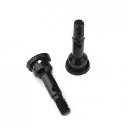 TKR5570B Stub Axles (SCT410, M5 thread, hardened steel, 2pcs) Coast 2 Coast RC