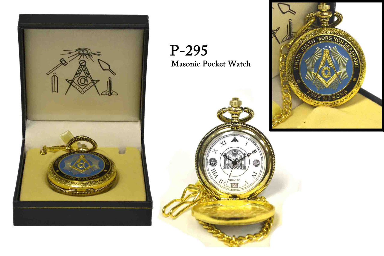 Antique masonic pocket watch Clearance