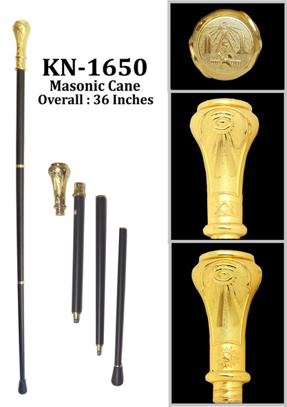 Gold Antique Tool Cane