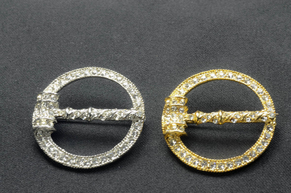 Jeweled Member Pin - Lg Gavel Stone Circle ..