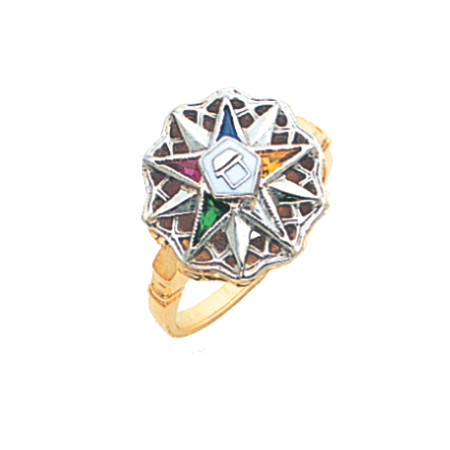 O.E.S. Gold Ring - GLC230ES