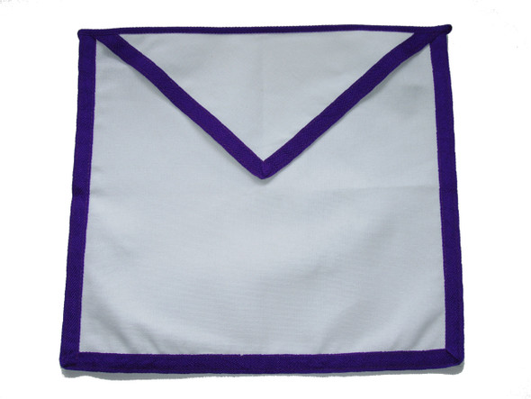 Member Cloth Apron Purple Trim