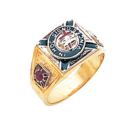 Knights Templar Ring - MAS686KT