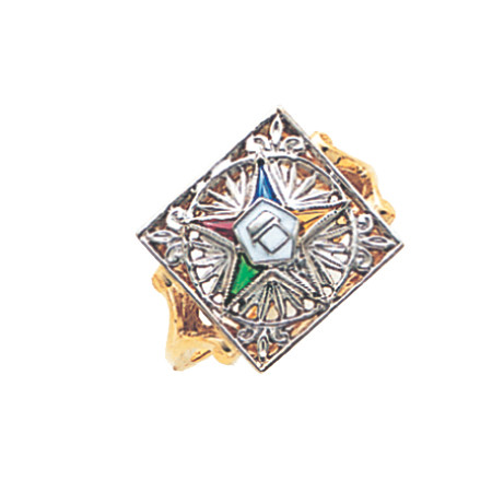 O.E.S. Gold Ring - GLC250ES
