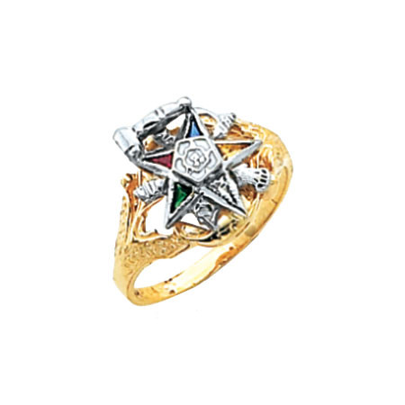 Past Matron Gold Ring - MAS1309PM