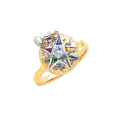 Past Matron Gold Ring - MAS1271PM