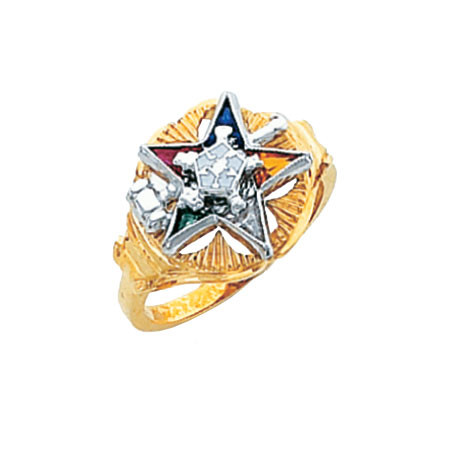 Past Matron Gold Ring - HOM300ESPM