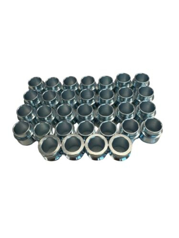 Full Set (32) 3/4" to 9/16" Misalignment Spacers, Mounting Width 1.87"