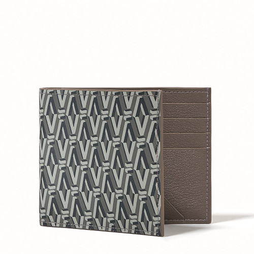 8 card Billfold Wallet #Dark Monogram