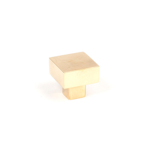 Aged Brass Albers Cabinet Knob
