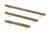 Aged Brass Full Brompton Pull Handle