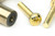 Aged Brass Half Brompton Pull Handle