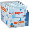 HUGGIES Baby Wipes PURE Pack Gentle Cleaning - 56ct/10pk