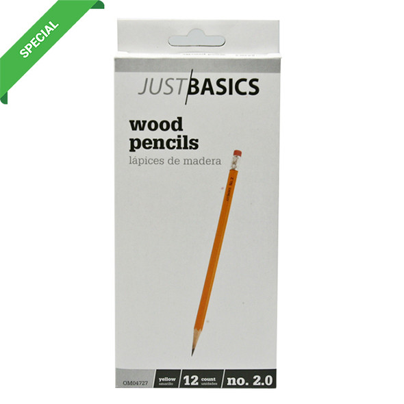 Just Basics Wood Pencils