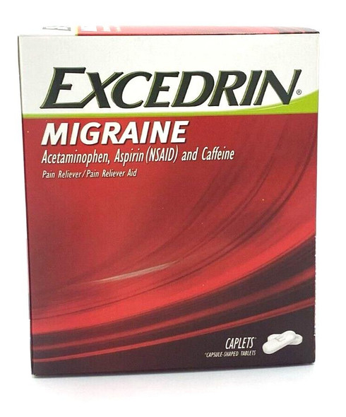 Excedrin Migraine Headache 25 Packets of 2 Caplets
