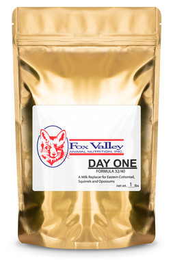 Fox Valley Day-One Formula 32/40 for Baby Squirrels, Opossums, and Eastern  Cottontails