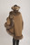 Pure Cashmere Cape With Racoon Trim Pure Cashmere Cape With Racoon Trim