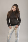 Roxie Fitted Leather Jacket