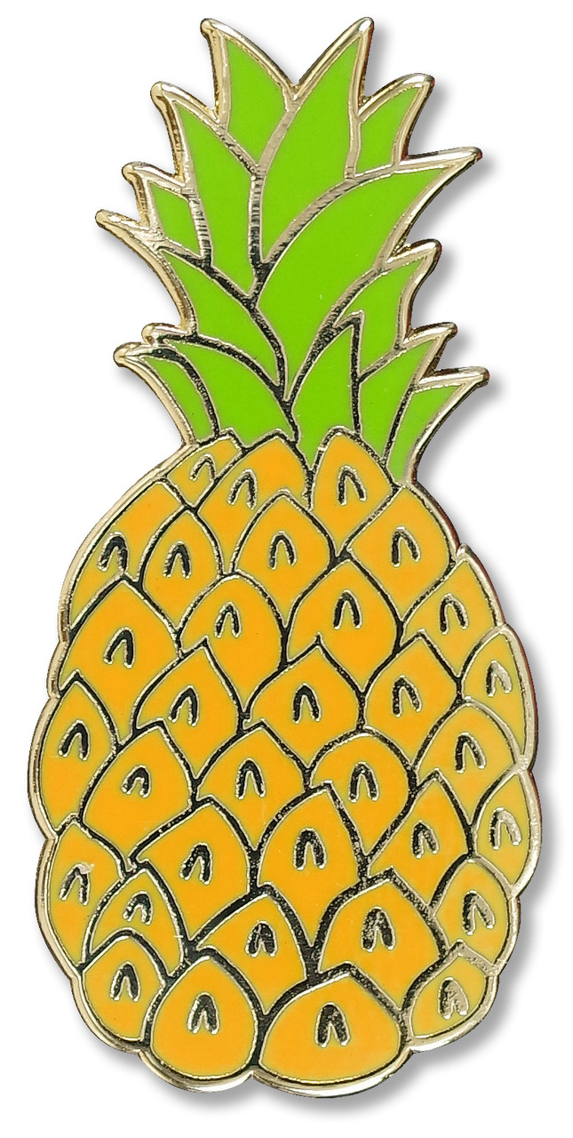 Enamel Pin Pineapple inspired living