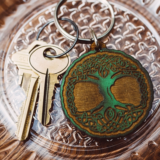 Key Chain - Tree of Life - inspired living