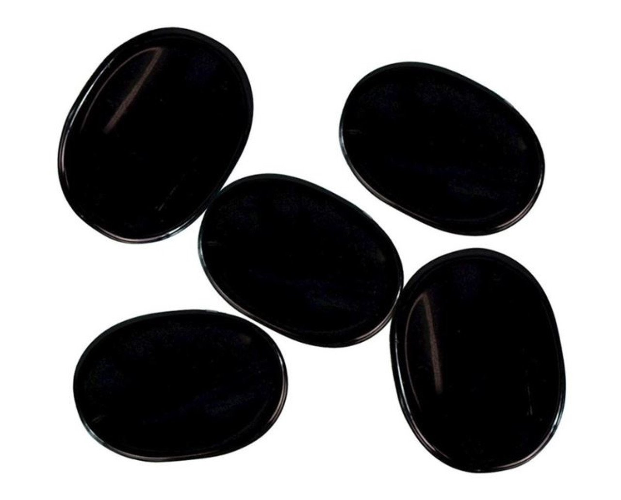Black onyx cheap worry stone