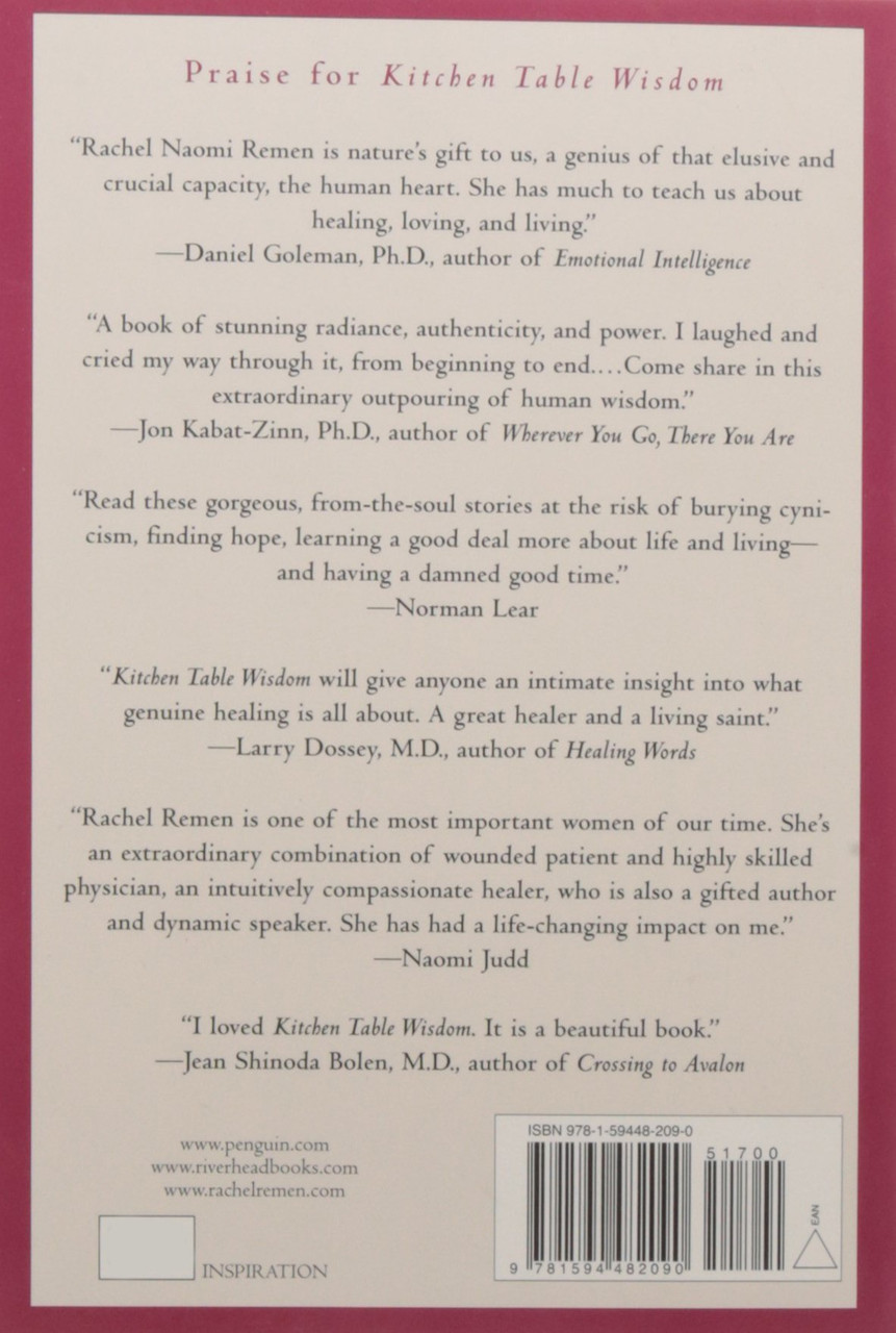 Kitchen Table Wisdom inspired living