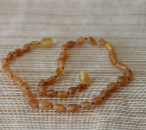 Amber Necklace/Kids - Raw Honey Amber Necklace/Kids - Raw Honey