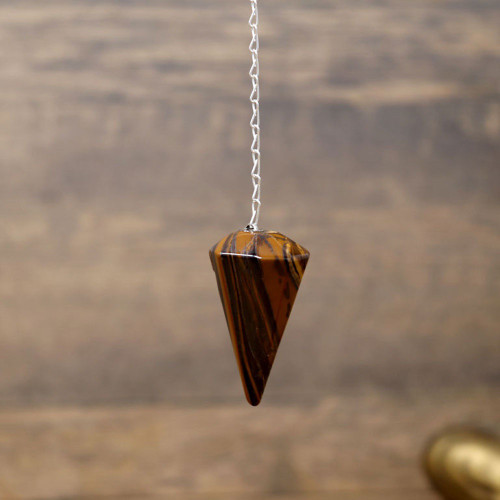 Pendulum - Tiger Eye/Plain Pendulum - Tiger Eye/Plain