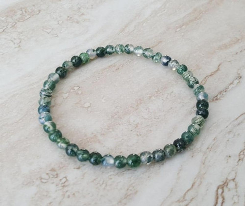 Bracelet/Energy - Moss Agate Bracelet/Energy - Moss Agate