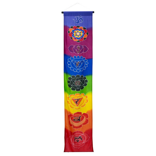Banner - Seven Chakra Multi Color Banner - Seven Chakra Multi Color