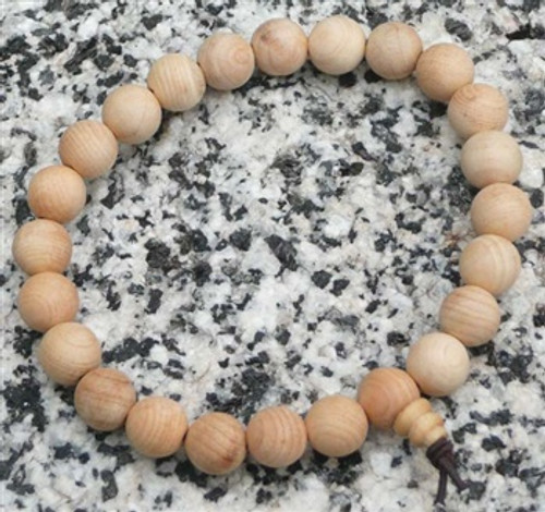 Bracelet/Mala - Cypress Wood Bracelet/Mala - Cypress Wood