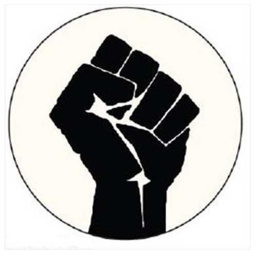 Ephemera Inc. Button Magnet - Resitance Fist