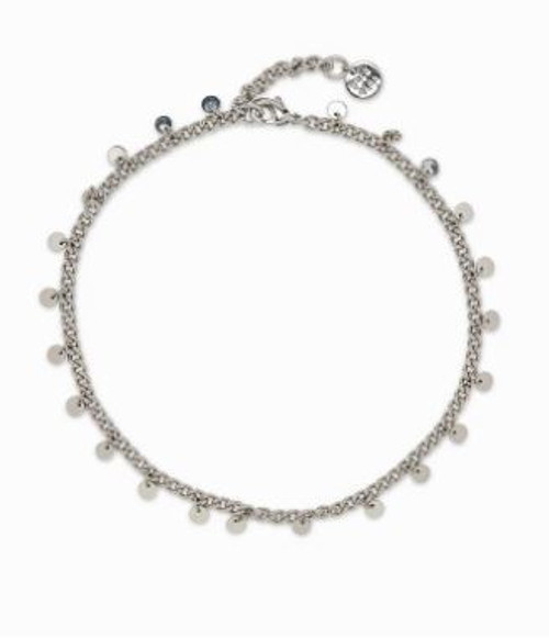 Anklet/Pura Vida - Mini Coin/Silver