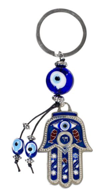 Key Chain - Evil Eye Fatima Hand
