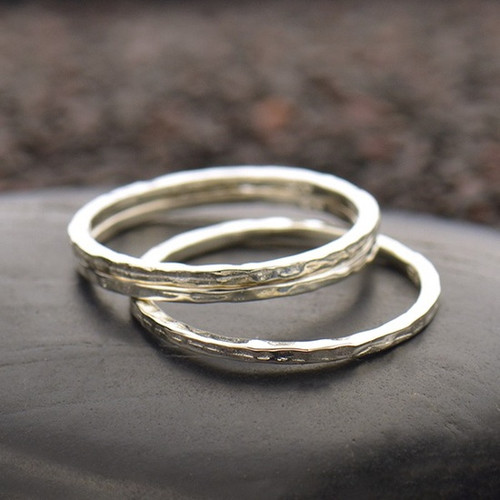 Ring/Stackable - Hammered Ring/Stackable - Hammered
