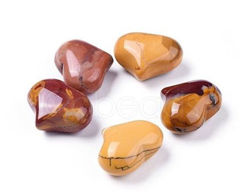 Gemstone Heart/Small - Mookaite