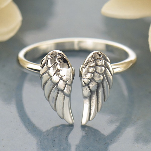 Ring/Adjustable - Angel Wing Ring/Adjustable - Angel Wing