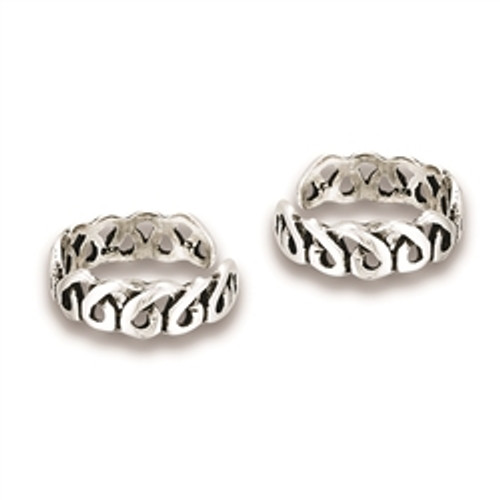 Ear Cuff - Sterling Silver Celtic Swirl