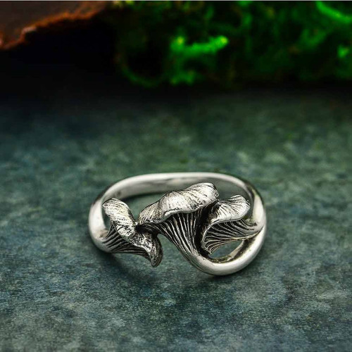 Ring - Chanterelle Mushroom Ring - Chanterelle Mushroom
