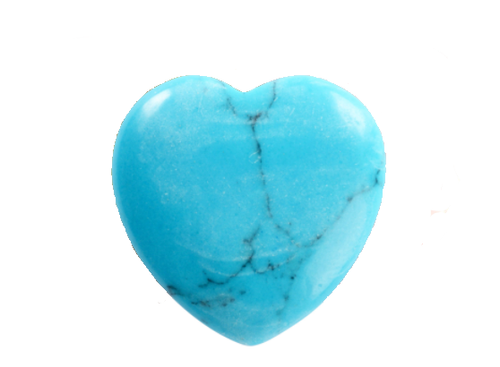 Gemstone Heart - Turquoise