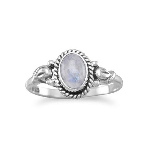 Ring - Oval Moonstone Ring - Oval Moonstone