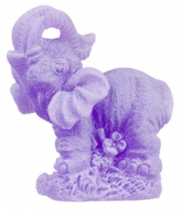 Elephant - Standing/Purple