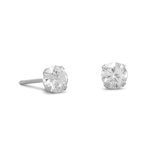 Earrings/Post - CZ/5mm Earrings/Post - CZ/5mm