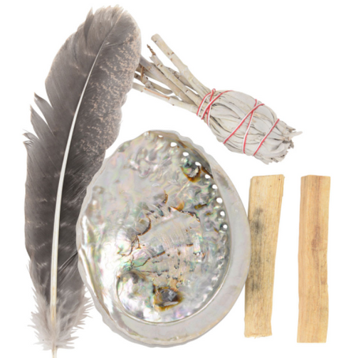 Smudging Kit - White Sage 7" & Palo Santo