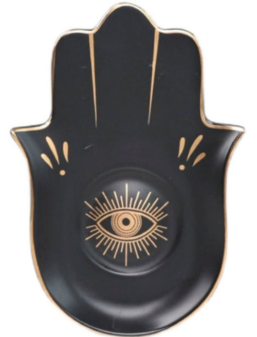 Trinket Dish - Evil Eye/Black Trinket Dish - Evil Eye/Black