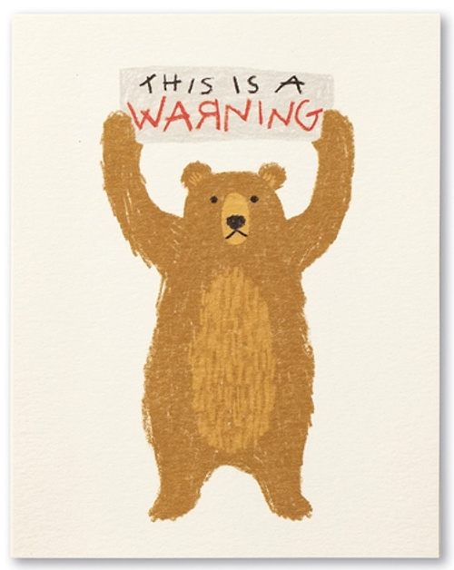 Thank You - This is a Warning