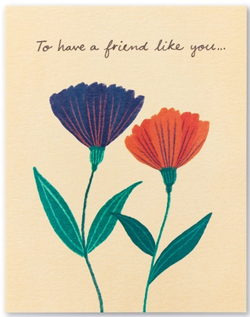 Friendship - To have a friend like you...