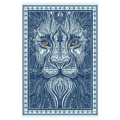 Tapestry - Lion - 3D