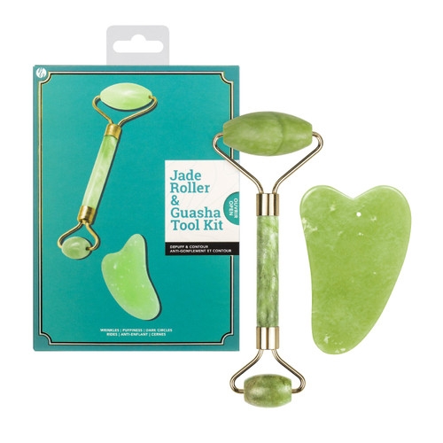 Face Roller/Gua Sha Kit - Jade Face Roller/Gua Sha Kit - Jade
